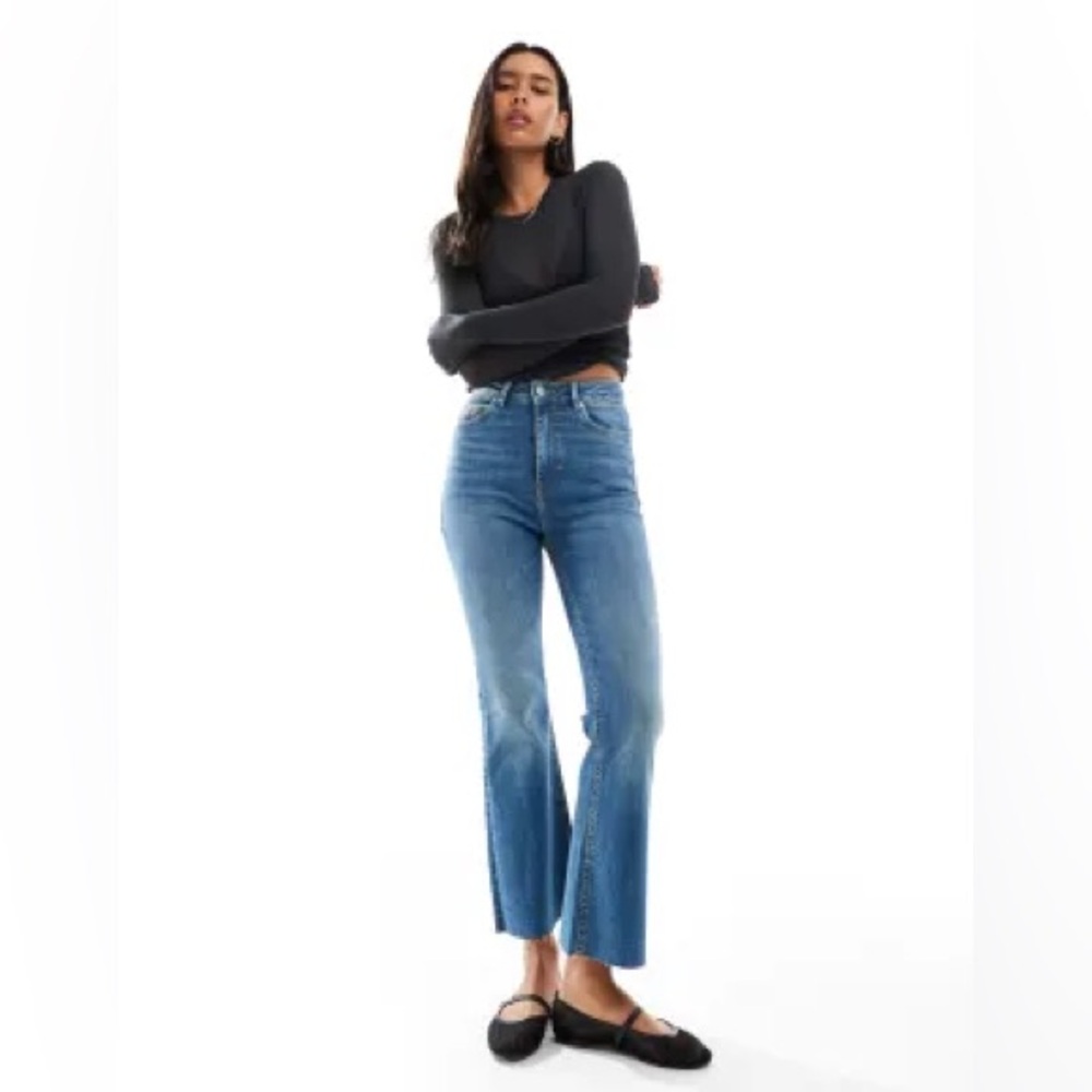 Stradivarius High Rise Flare Jeans